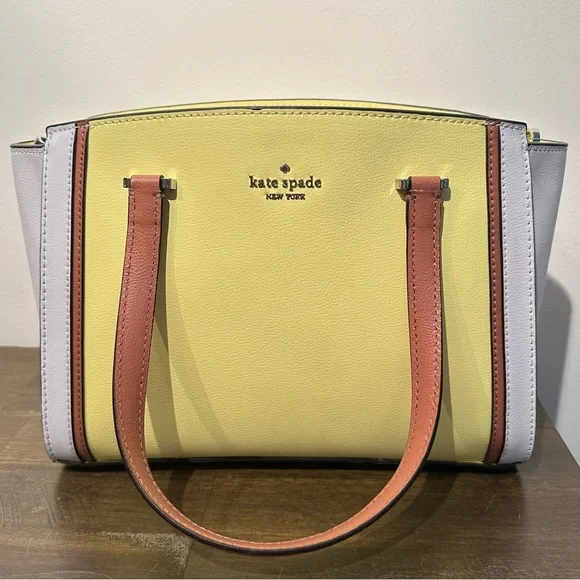 NWT Kate Spade, Patterson Drive Small Geraldine Satchel in Limelight